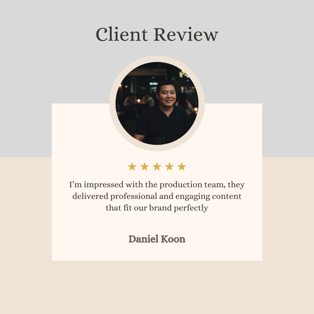 Client review for RedNote, a leading marketing agency in Malaysia